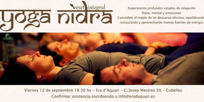 12 de Septiembre 2014- Yoga Nidra