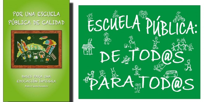 23 de Octubre – Presentación Libro «Por una escuela pública de Calidad» de Pedro Cuesta